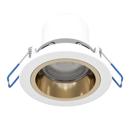 Eglo - LED RGBW prigušiva kupaonska ugradna stropna svjetiljka LED/4,8W/230V 2700-6500K IP44 bijela/zlatna