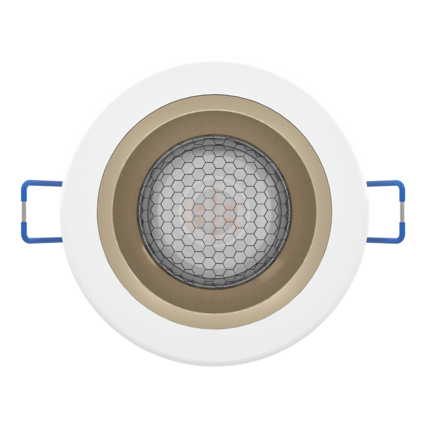 Eglo - LED RGBW prigušiva kupaonska ugradna stropna svjetiljka LED/4,8W/230V 2700-6500K IP44 bijela/zlatna