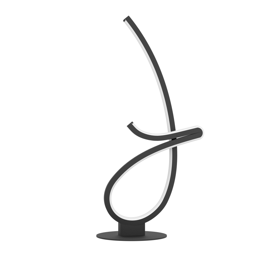 Eglo - LED Stolna lampa LED/12W/230V 2700/4000/6500K crna