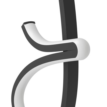 Eglo - LED Stolna lampa LED/12W/230V 2700/4000/6500K crna