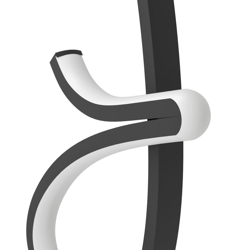 Eglo - LED Stolna lampa LED/12W/230V 2700/4000/6500K crna