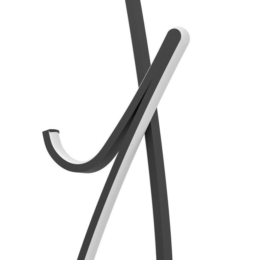 Eglo - LED podna lampa LED/20W/230V 2700/4000/6500K crna