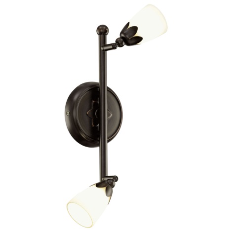 EGLO 91428 - Stropna svjetiljka DANIELLE 2xG9/40W smeđa/bijela