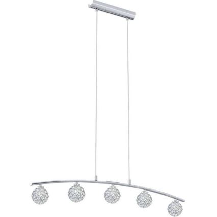EGLO 92567 - Viseća stropna svjetiljka BERAMO 1 5xG9/33W/230V