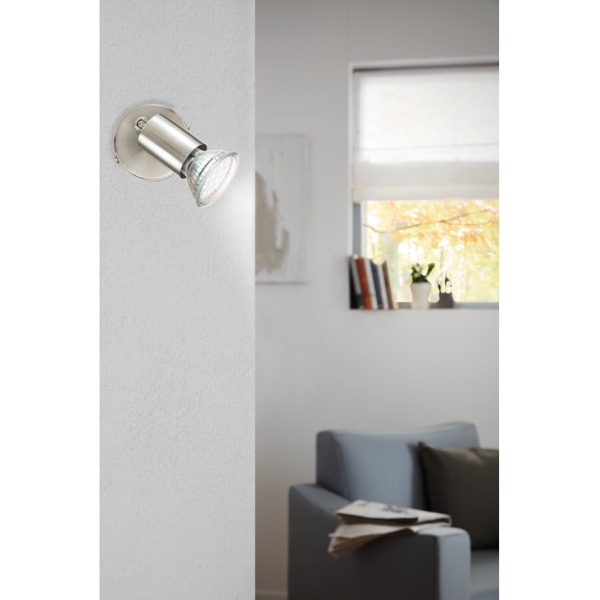 Eglo - LED Zidna reflektorska svjetiljka LED 1xGU10/2,8W/230V