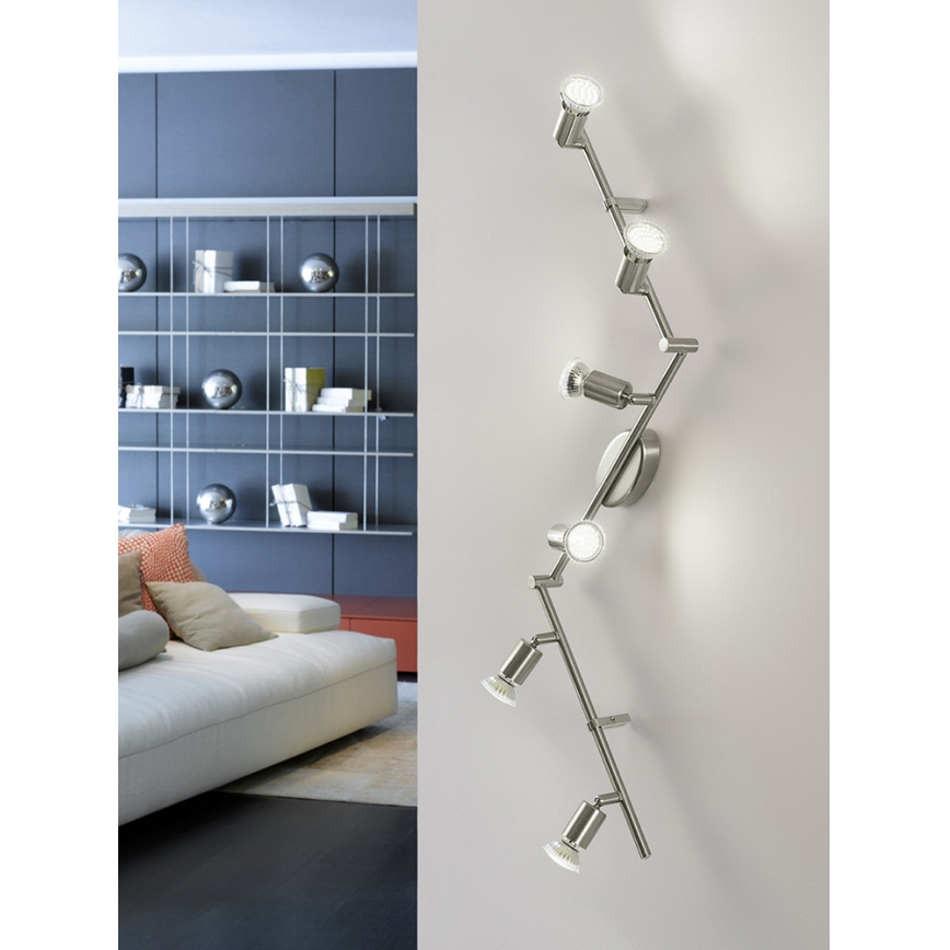 Eglo - LED reflektorska svjetiljka 6xGU10-LED/2,8W/230V