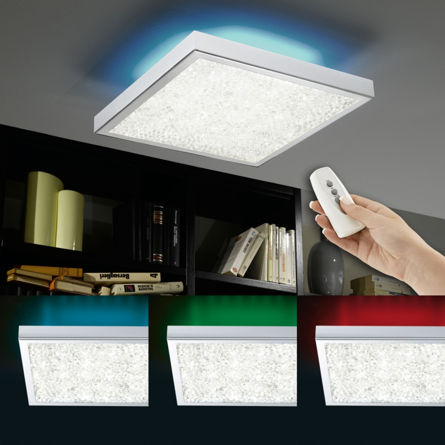 Eglo 92781 - LED Stropna svjetiljka CARDITO LED/19W/230V + 4xLED/3W/230V