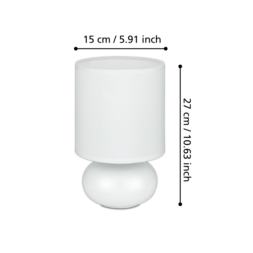 Eglo - Stolna lampa 1xE14/40W/230V