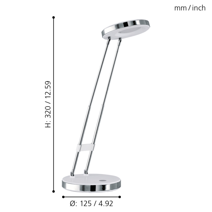 Eglo 93077 - LED stolna lampa GEXO LED/3W/230V