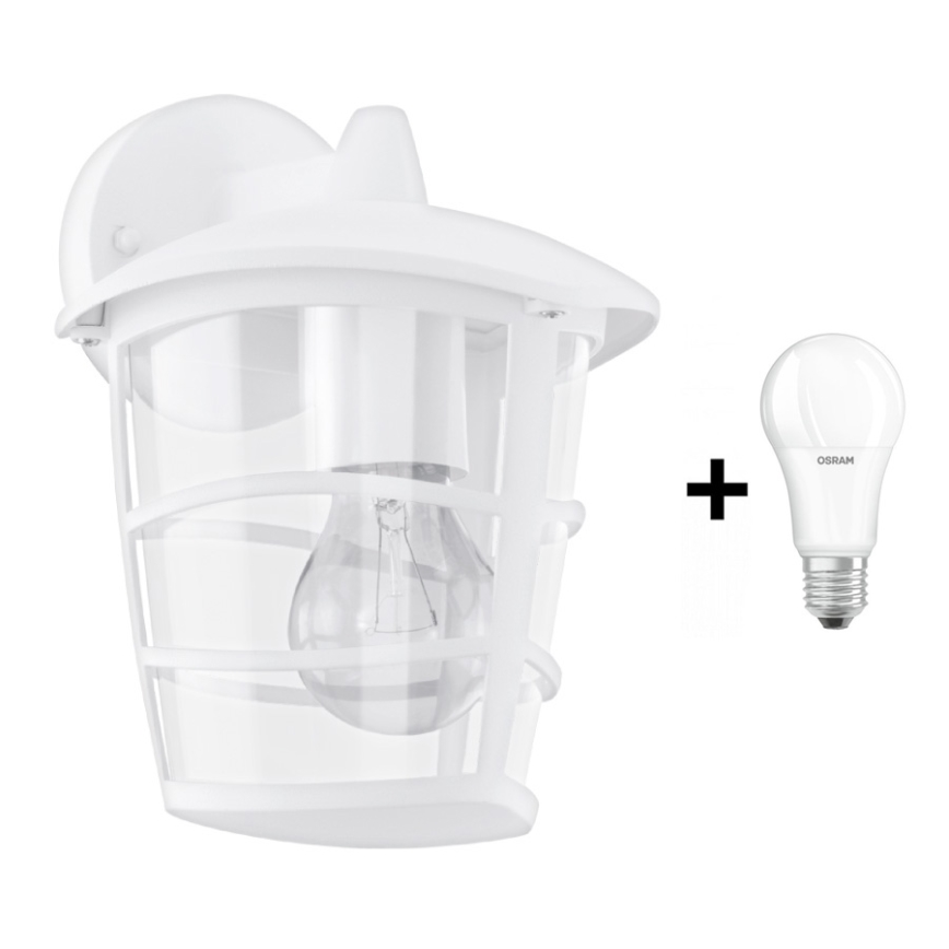 Eglo - LED Vanjska zidna svjetiljka 1xE27/8,5W/230V IP44
