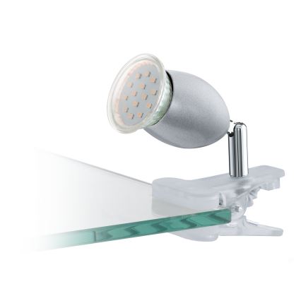 Eglo - LED Lampa s kvačicom 1xGU10/3W/230V