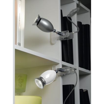 Eglo - LED Lampa s kvačicom 1xGU10/3W/230V