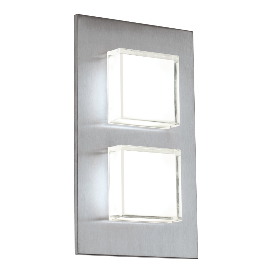 Eglo 93365 - LED vanjsko zidno svjetlo PIAS 2xLED/2,5W/230V IP44