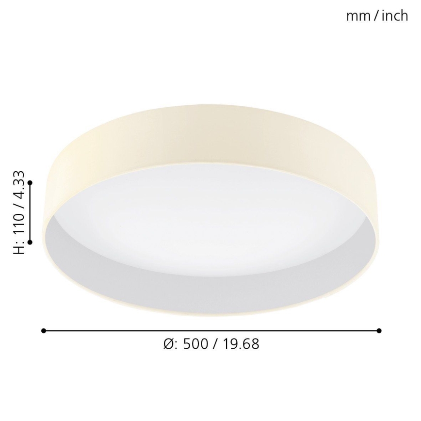 Eglo - LED Stropna svjetiljka LED/24W/230V