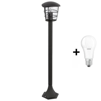 Eglo - LED vanjska svjetiljka 1xE27/8,5W/230V IP44 crna