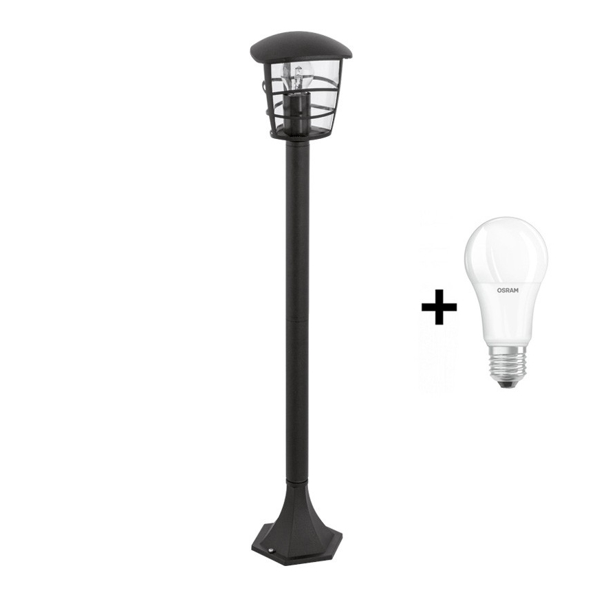 Eglo - LED vanjska svjetiljka 1xE27/8,5W/230V IP44 crna
