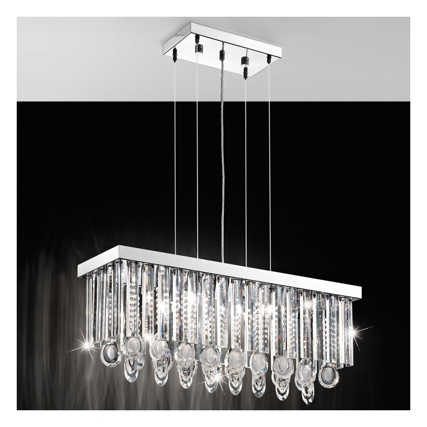 Eglo - Luster na užetu 7xG9/33W/230V