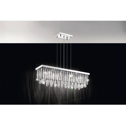 Eglo 93423 - Luster na sajli CALAONDA 11xG9/33W/230V