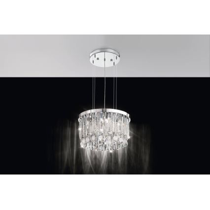 Eglo 93425 - Luster na užetu CALAONDA 7xG9/33W/230V