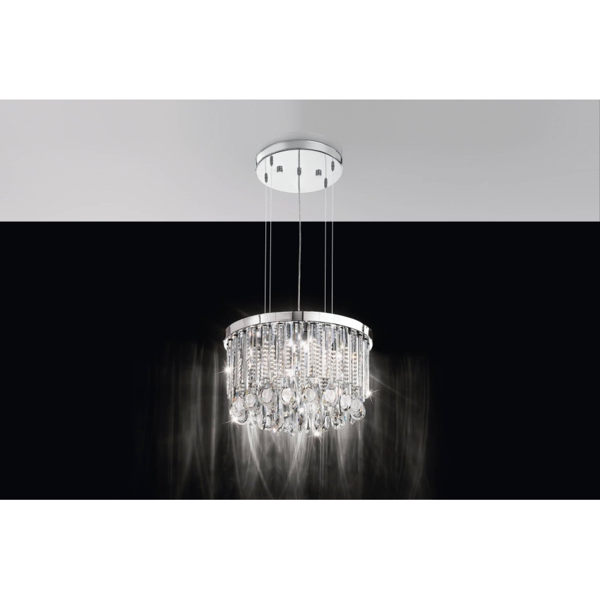 Eglo 93425 - Luster na užetu CALAONDA 7xG9/33W/230V