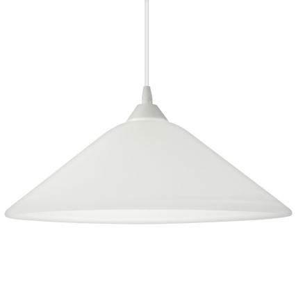 Eglo 93615 - Sjenilo satinirano staklo bijelo E27 pr.38 cm