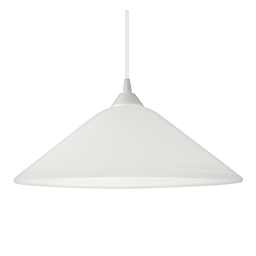Eglo 93615 - Sjenilo satinirano staklo bijelo E27 pr.38 cm