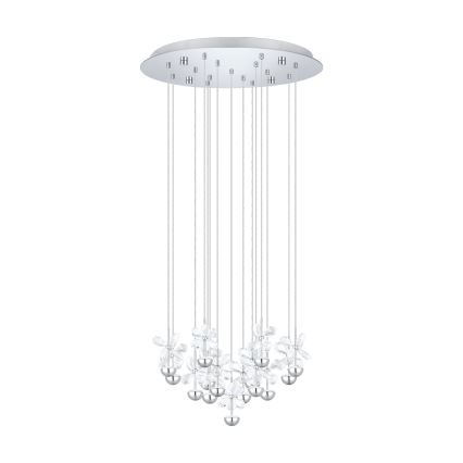 Eglo 93662 - LED luster na sajli PIANOPOLI LED/44W/230V