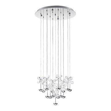 Eglo 93662 - LED luster na užetu PIANOPOLI 15xLED/2,5W/230V
