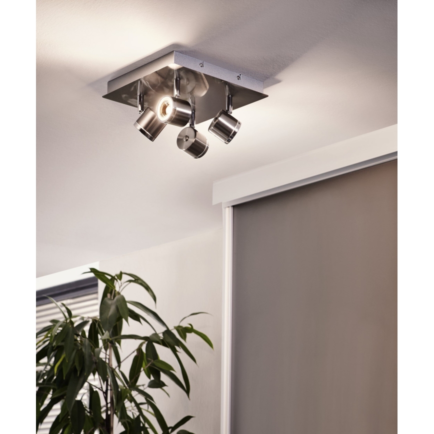 Eglo 93696 - LED Reflektorska svjetiljka PIERINO 4xLED/5W/230V