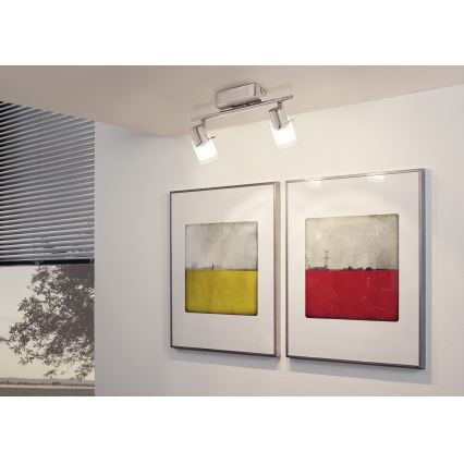 Eglo 93702 - LED Reflektorska svjetiljka ORVIETO 1 2xLED/3,3W/230V