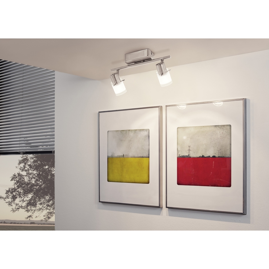 Eglo 93702 - LED Reflektorska svjetiljka ORVIETO 1 2xLED/3,3W/230V