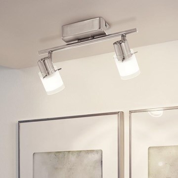 Eglo 93702 - LED ugradbena svjetiljka ORVIETO 1 2xLED/3,3W/230V