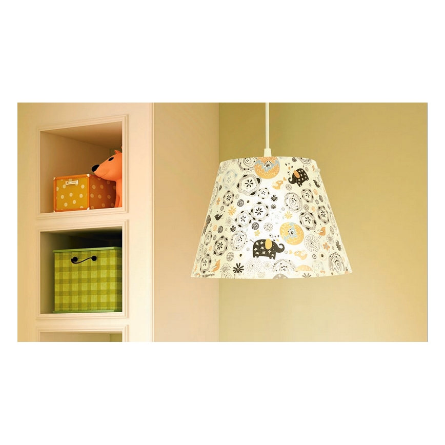 Eglo 93718 - Dječji luster MOLOVE 1xE27/60W/230V