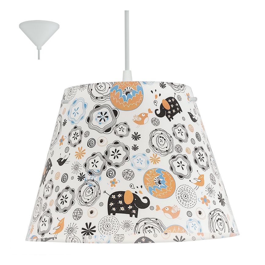Eglo 93718 - Dječji luster MOLOVE 1xE27/60W/230V