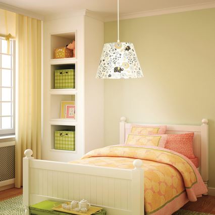 Eglo 93718 - Dječji luster MOLOVE 1xE27/60W/230V