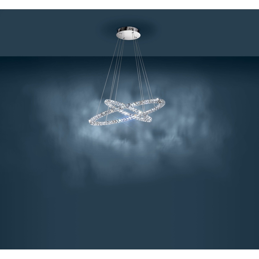 Eglo - LED Luster na sajli LED/56,1W/230V