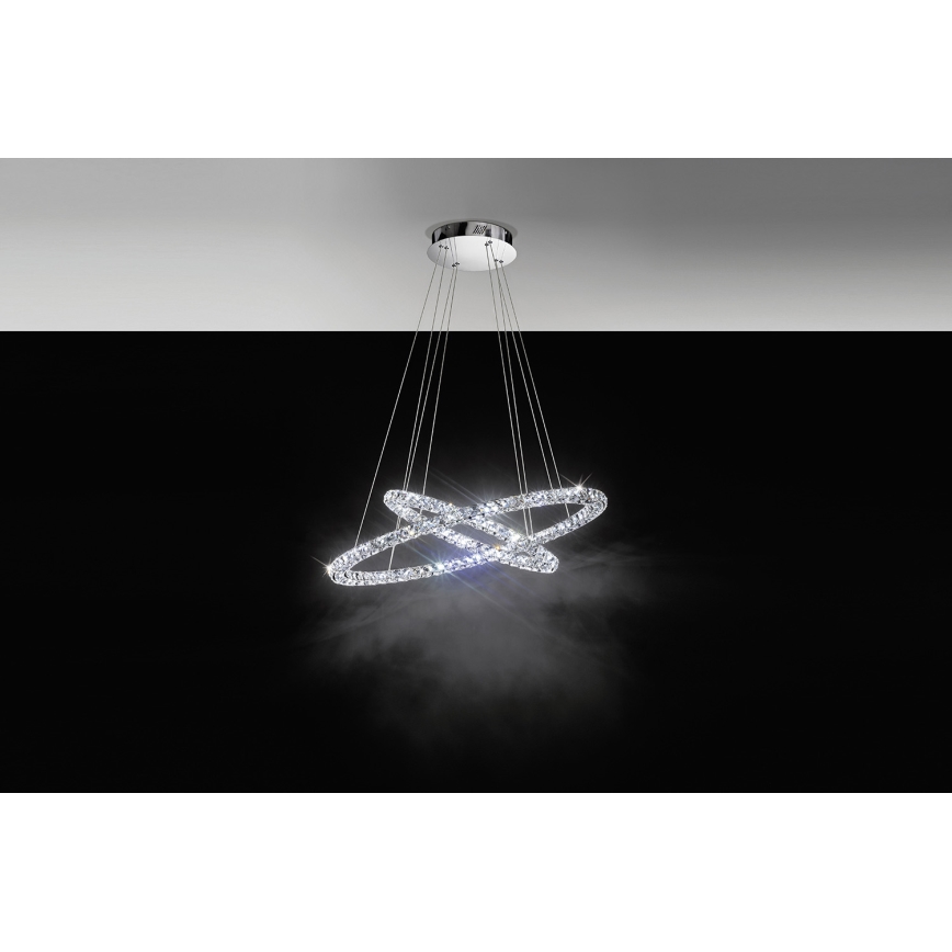 Eglo - LED Luster na sajli LED/56,1W/230V