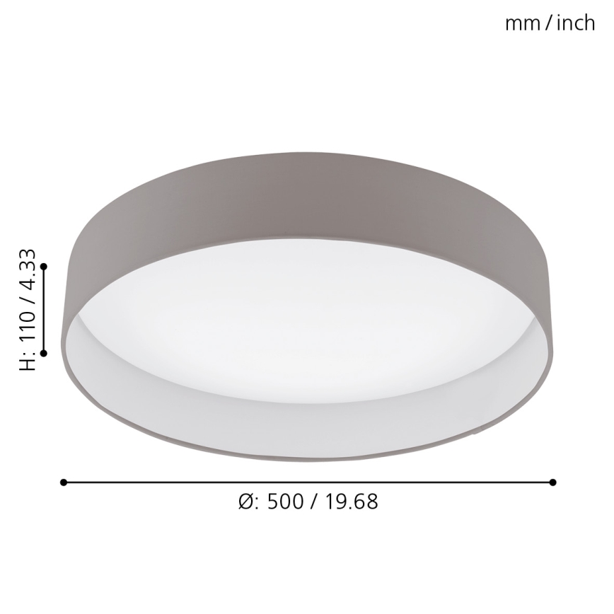 Eglo - LED Stropna svjetiljka LED/24W/230V