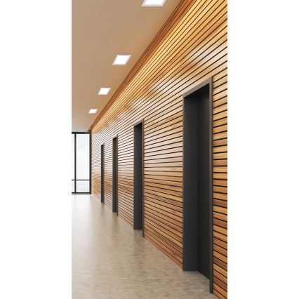 Eglo 94061 - LED ugradna svjetiljka FUEVA 1 LED/10,95W/230V 17x17 cm