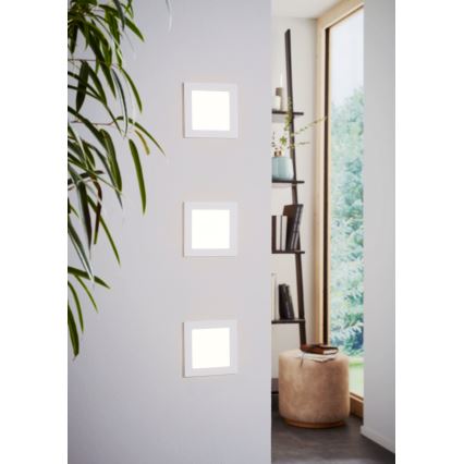 Eglo 94061 - LED ugradna svjetiljka FUEVA 1 LED/10,95W/230V 17x17 cm