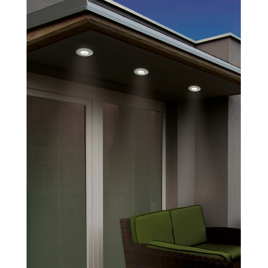 Eglo - LED Ugradbena svjetiljka za kupaonicu 1xGU10/5W/230V IP65
