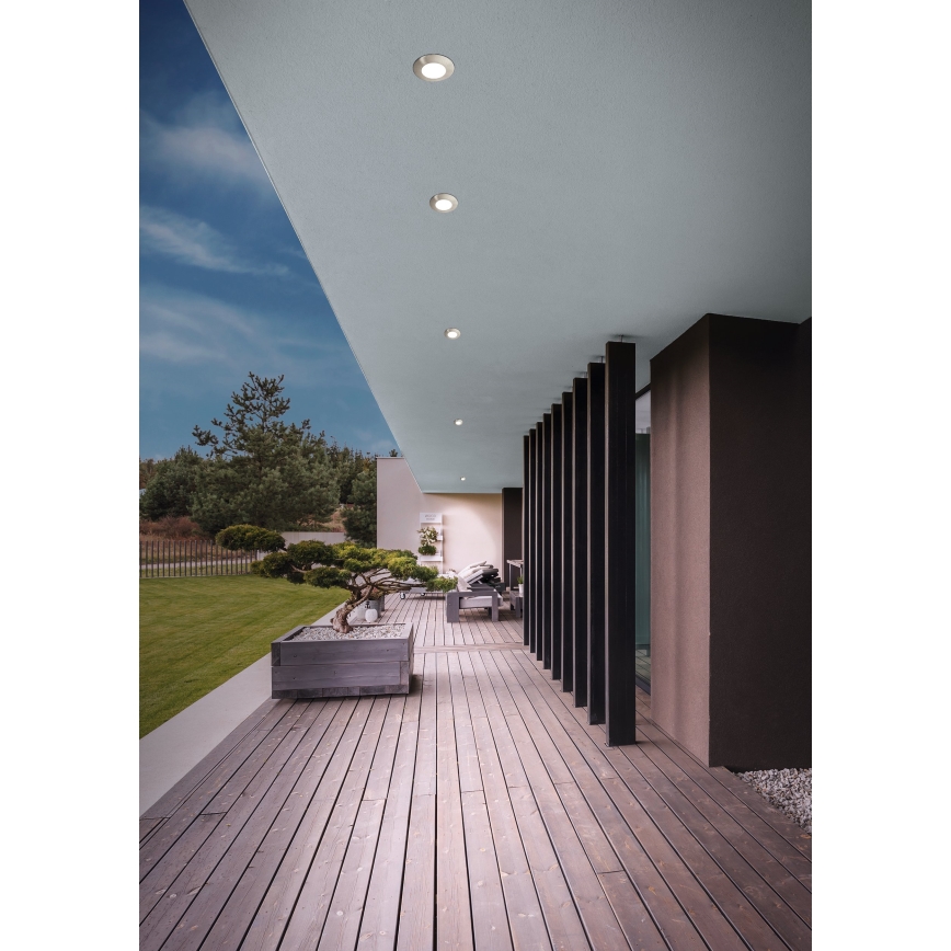 Eglo - LED Ugradbena svjetiljka za kupaonicu 1xGU10/5W/230V IP65