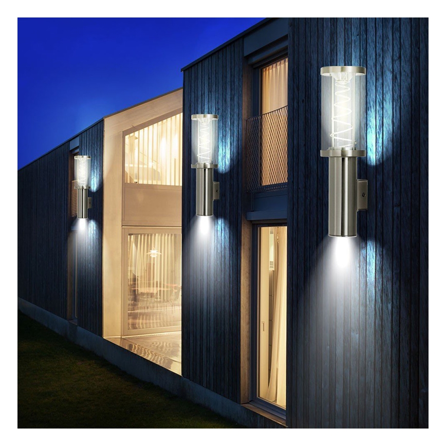 Eglo 94095 - LED vanjska zidna svjetiljka TRONO 2xGU10/5W/230V IP44