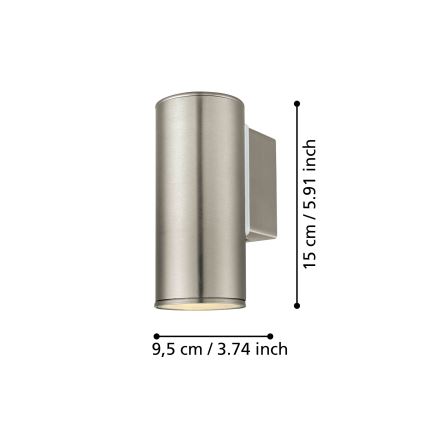 Eglo - LED vanjsko osvjetljenje 1xGU10/3W/230V IP44