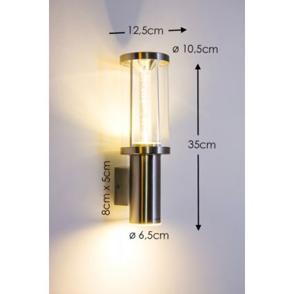 Eglo - LED vanjsko osvjetljenje 1xGU10/3W + LED/3,7W IP44