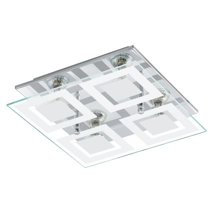 Eglo - LED stropna svjetiljka 4xGU10-LED/3W/230V