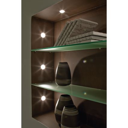 Eglo - Komplet 3x LED ugradnih stropnih svjetiljki PENETO 1xGU10-LED/3W/230V