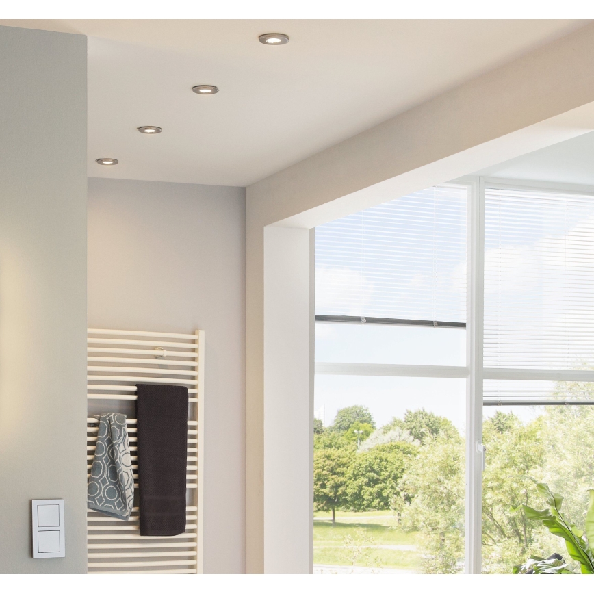 Eglo - KOMPLET 3x LED ugradna stropna svjetiljka PENETO 1xGU10-LED/3W/230V