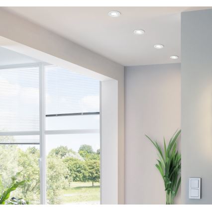 Eglo - LED ugradbena svjetiljka 1xGU10-LED/5W/230V