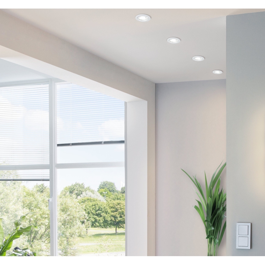 Eglo - LED ugradbena svjetiljka 1xGU10-LED/5W/230V